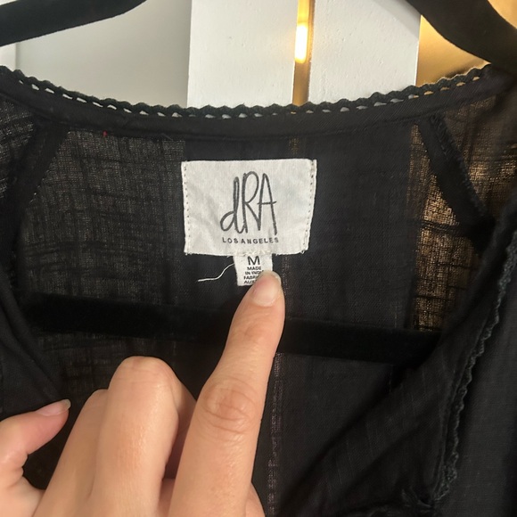 Black Ruffled Dress - Picture 2 of 2